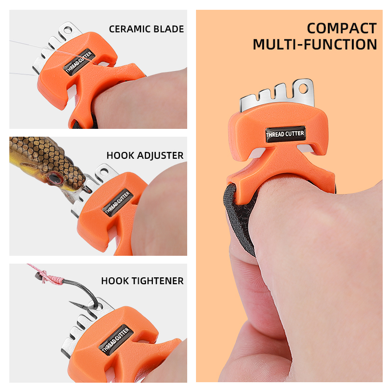 Multifunctional Ring Finger Cu - Fishing Line Cutter บทวิจารณ์และราคา