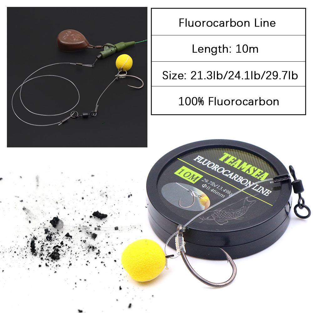 10m Fluorocarbon Coating Carp  - Fluorocarbon Line บทวิจารณ์และราคา