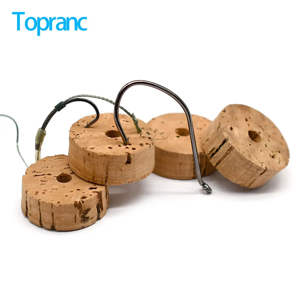 Topranc Natural Cork  End Cap  - Fishing Line Spooler บทวิจารณ์และราคา
