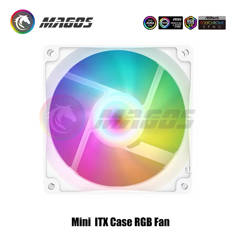 Mini ITX Case ARGB Fan 8cm 9cm - Fly Line บทวิจารณ์และราคา