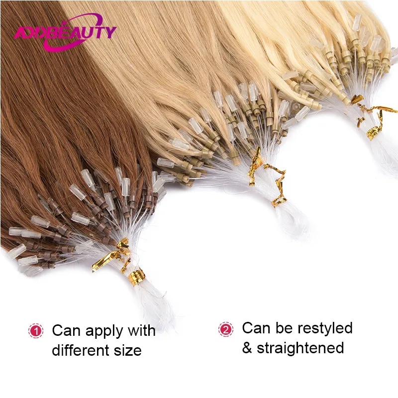 Straight Human Hair Extensions - Monofilament Line บทวิจารณ์และราคา