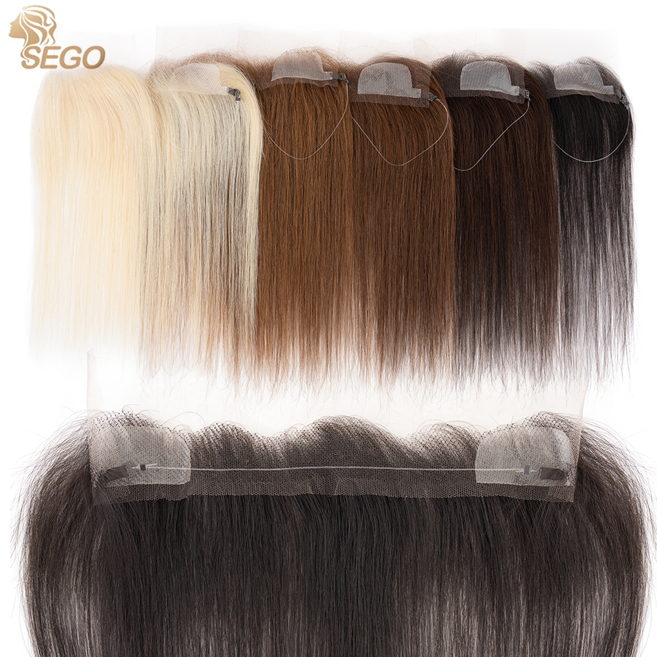 13X2 Inch Hand-woven Human Hai - Monofilament Line บทวิจารณ์และราคา