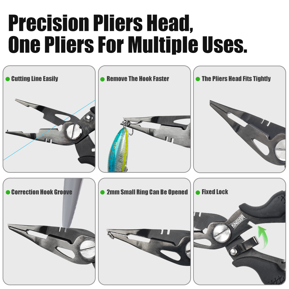 Kingdom Fishing Pliers Multifu - Fishing Line Cutter บทวิจารณ์และราคา