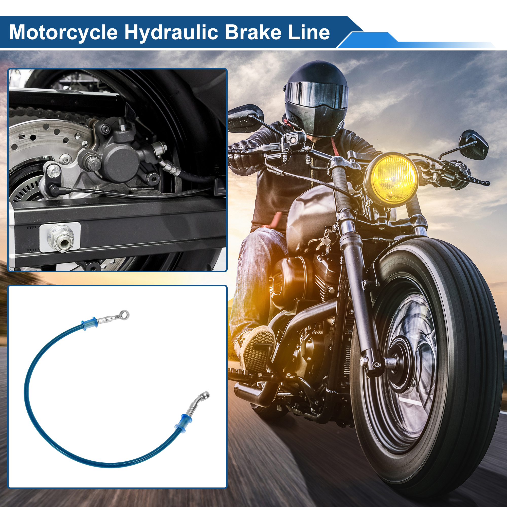 Motoforti 60cm Motorcycle Brak - Braided Line บทวิจารณ์และราคา