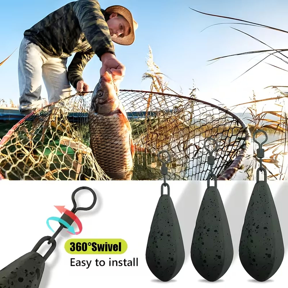 4-Pack Heavy-Duty Carp Fishing - Leader Line บทวิจารณ์และราคา