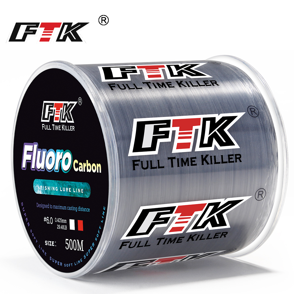 FTK Fishing Line 300M / 500M C - Fluorocarbon Line บทวิจารณ์และราคา