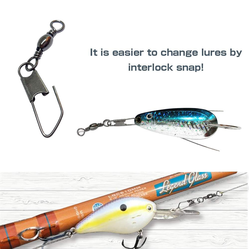 50Pcs Stainless Steel Snap Swi - Freshwater Line บทวิจารณ์และราคา