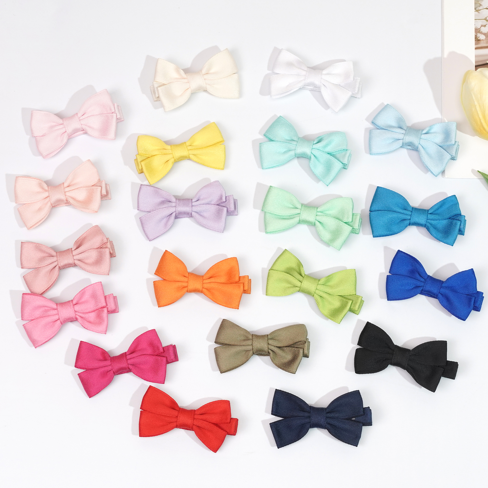 12/20 Pcs 2Inch Baby Hair Bows - Tippet Line บทวิจารณ์และราคา