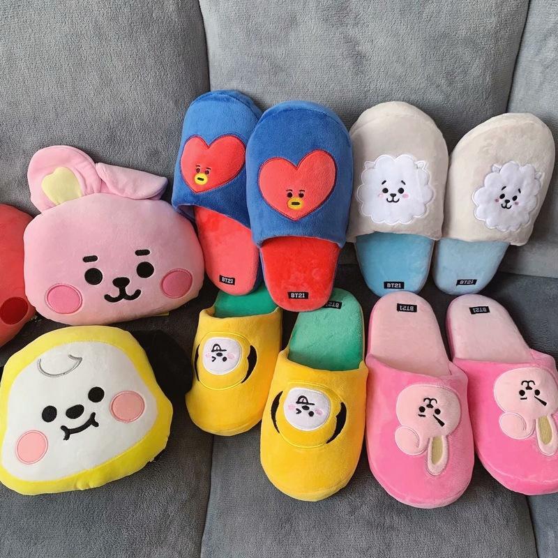 Cute BT21 Chimmy Tata Cooky Ko - Tippet Line บทวิจารณ์และราคา