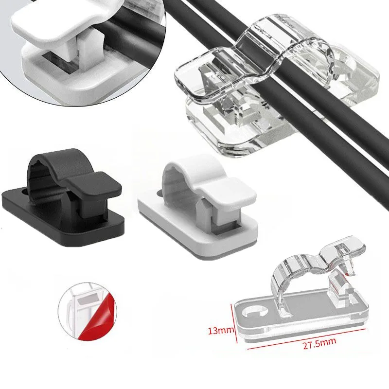 10/50PCS Cable Organizer Clips - Tippet Line บทวิจารณ์และราคา