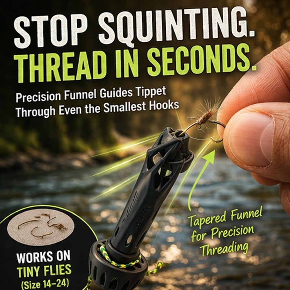Portable Magnetic Fly Threader - Fishing Line Winder บทวิจารณ์และราคา