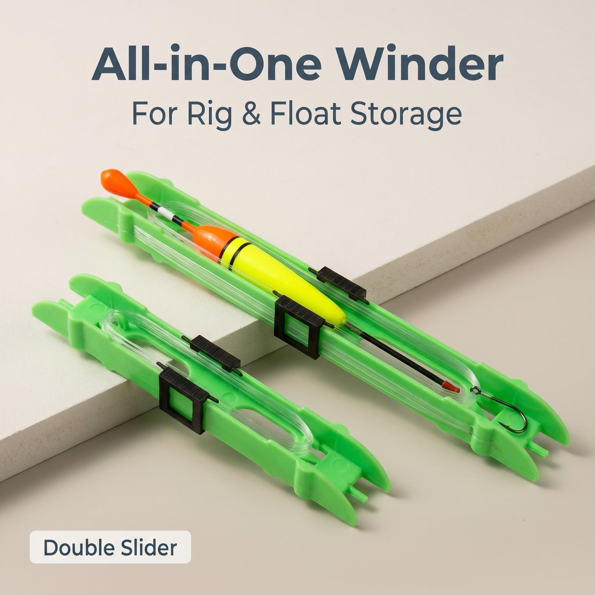 HIRISI 10Pcs Double Slider Fis - Fishing Line Winder บทวิจารณ์และราคา