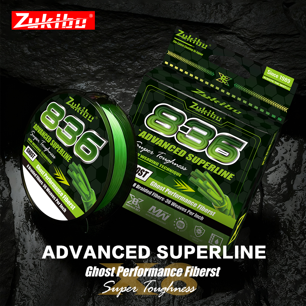 ZUKIBO Ghost 836 500M 8 Strand - Ice Fishing Line บทวิจารณ์และราคา