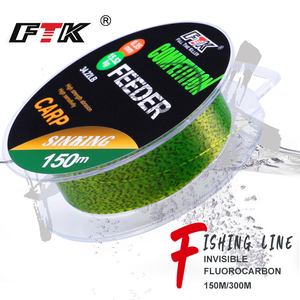 FTK  3D Invisible Carp Fishing - Fluorocarbon Line บทวิจารณ์และราคา