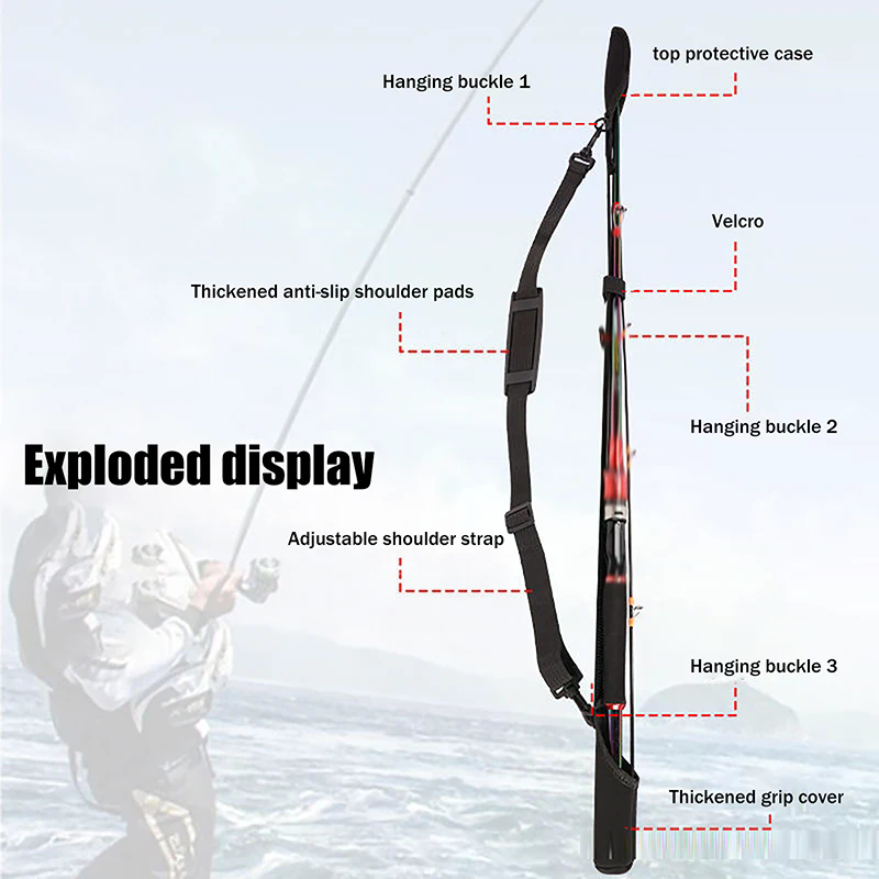 Adjustable Fishing Rod Storage - Fishing Line Spooler บทวิจารณ์และราคา