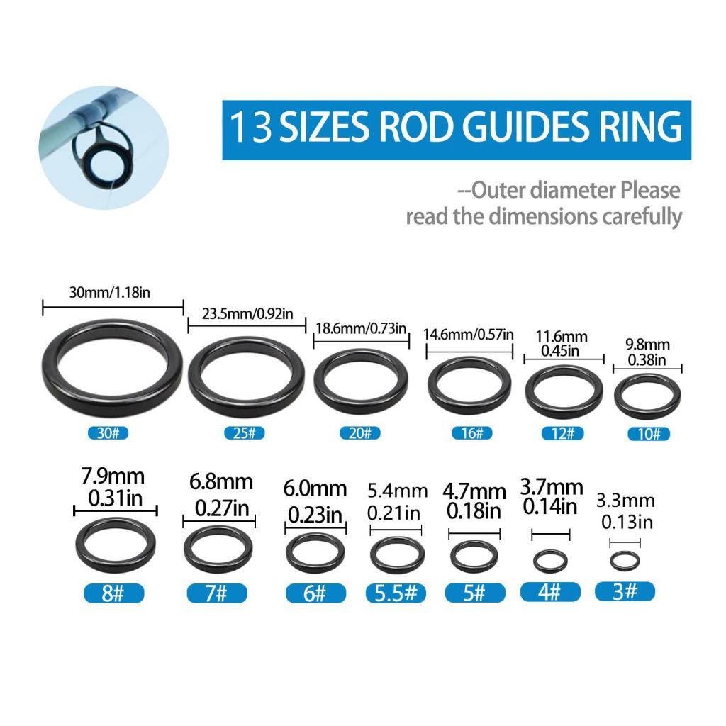 Fishing Rod Tip Repair Kit Cer - Freshwater Line บทวิจารณ์และราคา