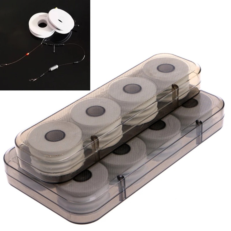 8/16Pcs Translucent Fishing Ta - Fishing Line Box บทวิจารณ์และราคา
