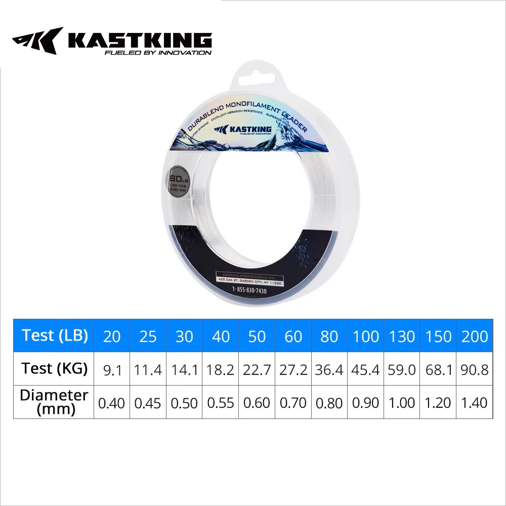 KastKing 20-200LB 110M 0.40-1. - Copolymer Line บทวิจารณ์และราคา
