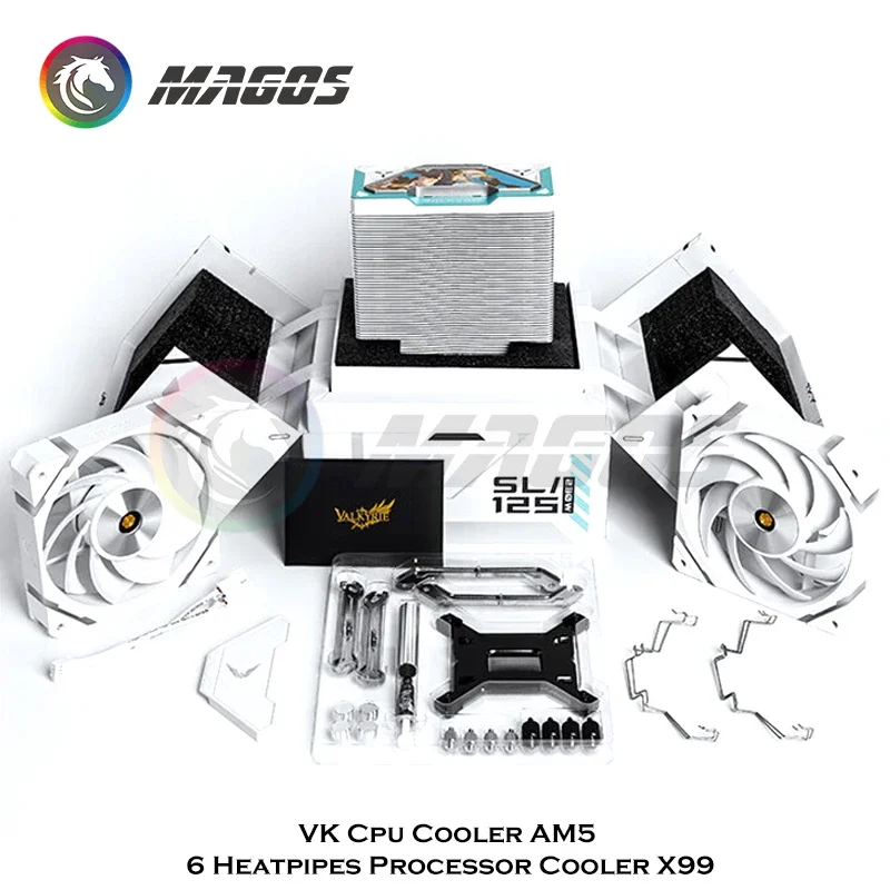 VK LGA 1700 CPU Cooler Compute - Fly Line บทวิจารณ์และราคา