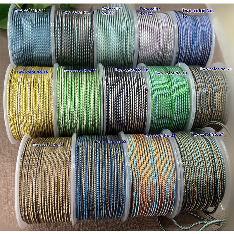 10m/Roll 2.5mm two-tone Color  - Braided Line บทวิจารณ์และราคา