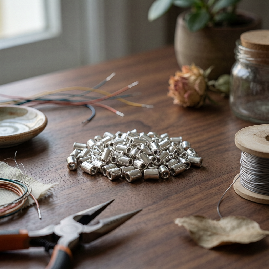 600 Pieces Fishing Line Crimp  - Leader Line บทวิจารณ์และราคา