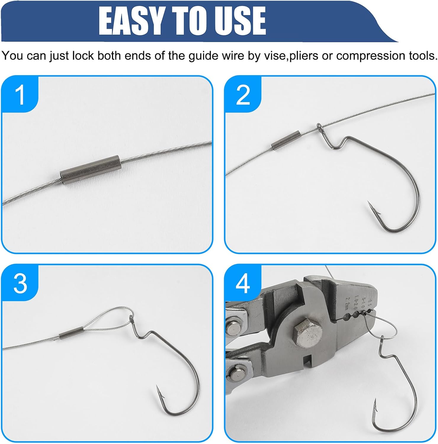 500Pcs Fishing Single Barrel C - Leader Line บทวิจารณ์และราคา