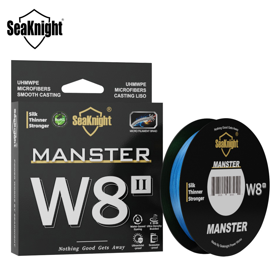 SeaKnight Brand W8 II 300M PE  - Ice Fishing Line บทวิจารณ์และราคา