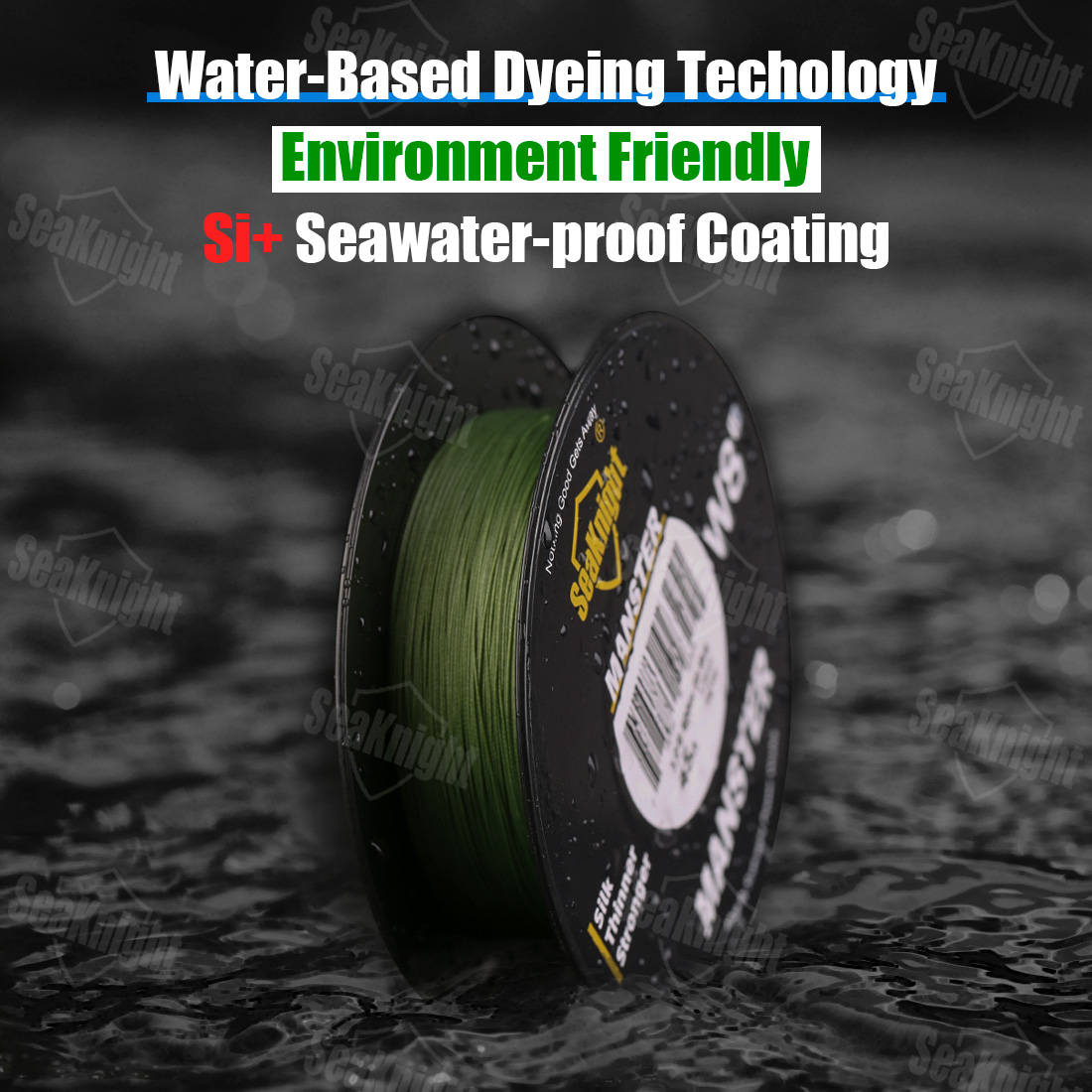 SeaKnight Brand W8 II 300M PE  - Ice Fishing Line บทวิจารณ์และราคา