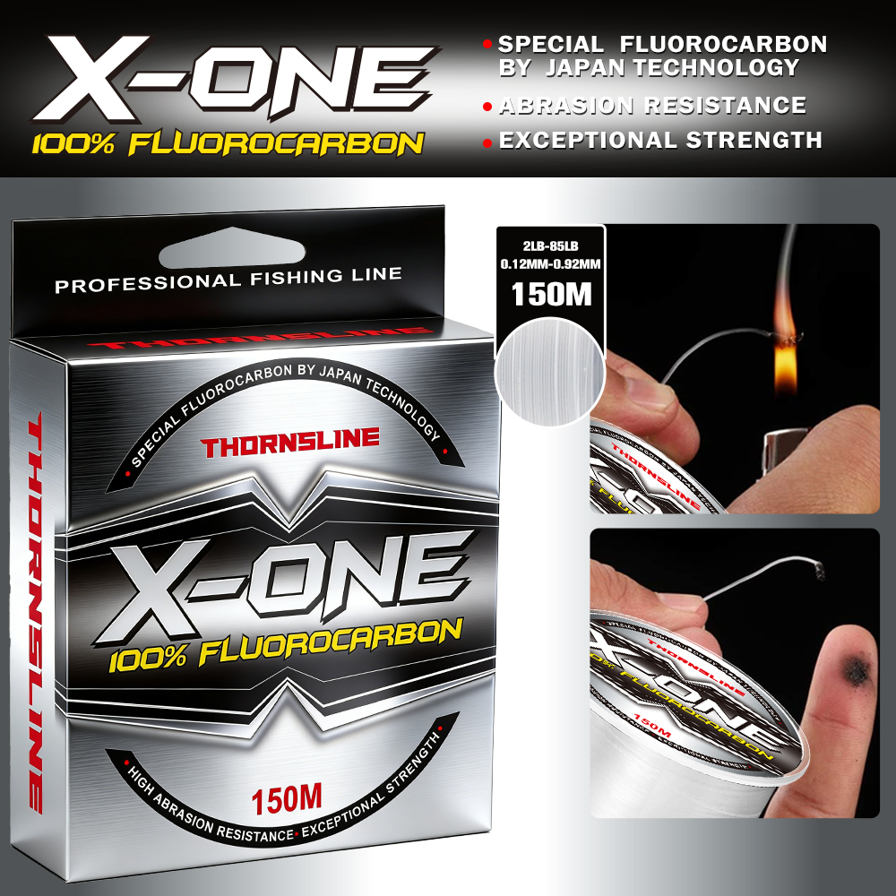 Thornsline 100% Fluorocarbon F - Copolymer Line บทวิจารณ์และราคา