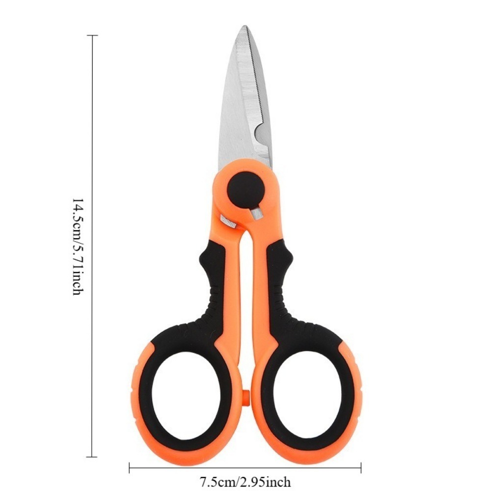 1pc Outdoor Fishing Scissor wi - Fishing Line Cutter บทวิจารณ์และราคา