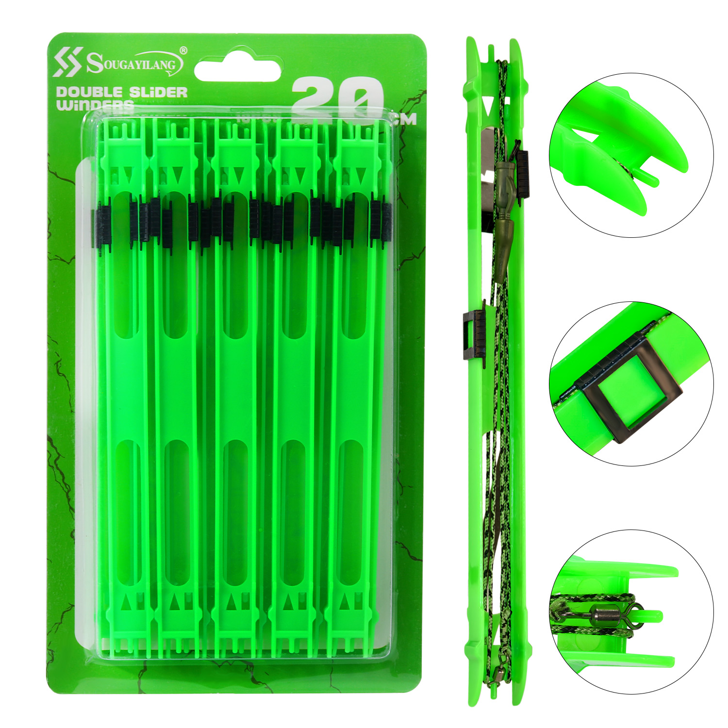Sougayilang 10pcs Fishing Plas - Fishing Line Winder บทวิจารณ์และราคา