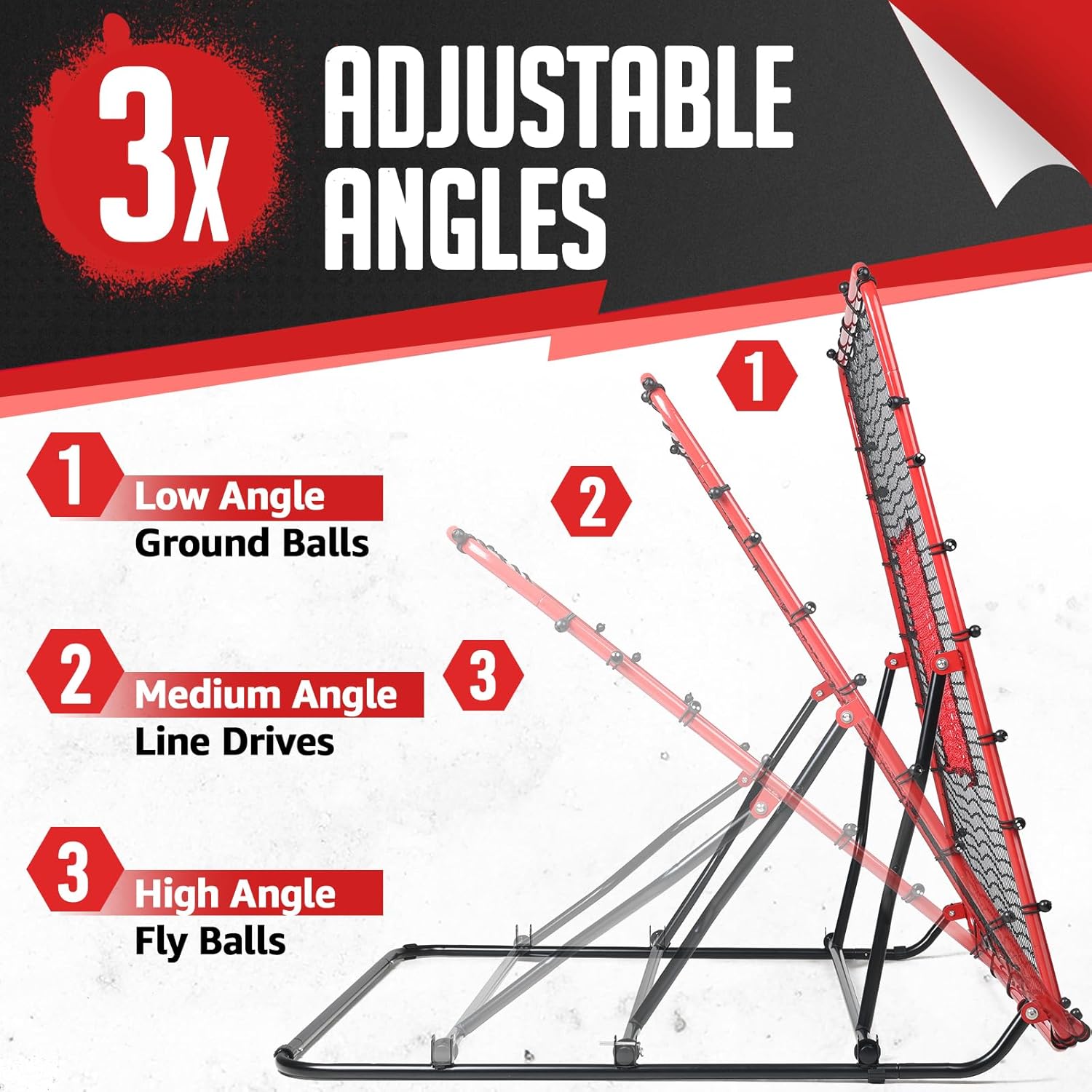 Baseball Rebounder Net, 3/5 Ad - Fly Line บทวิจารณ์และราคา