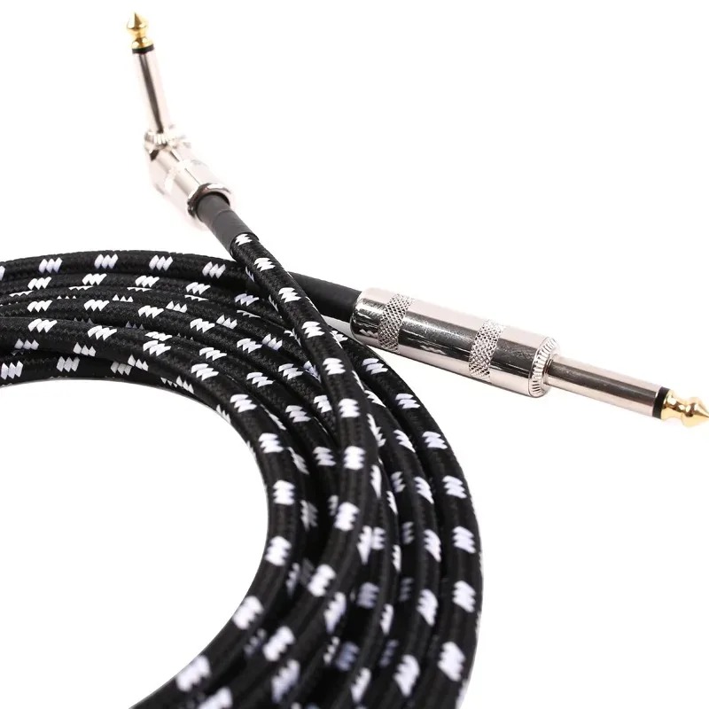 Electric Guitar Cable Wire Cor - Braided Line บทวิจารณ์และราคา