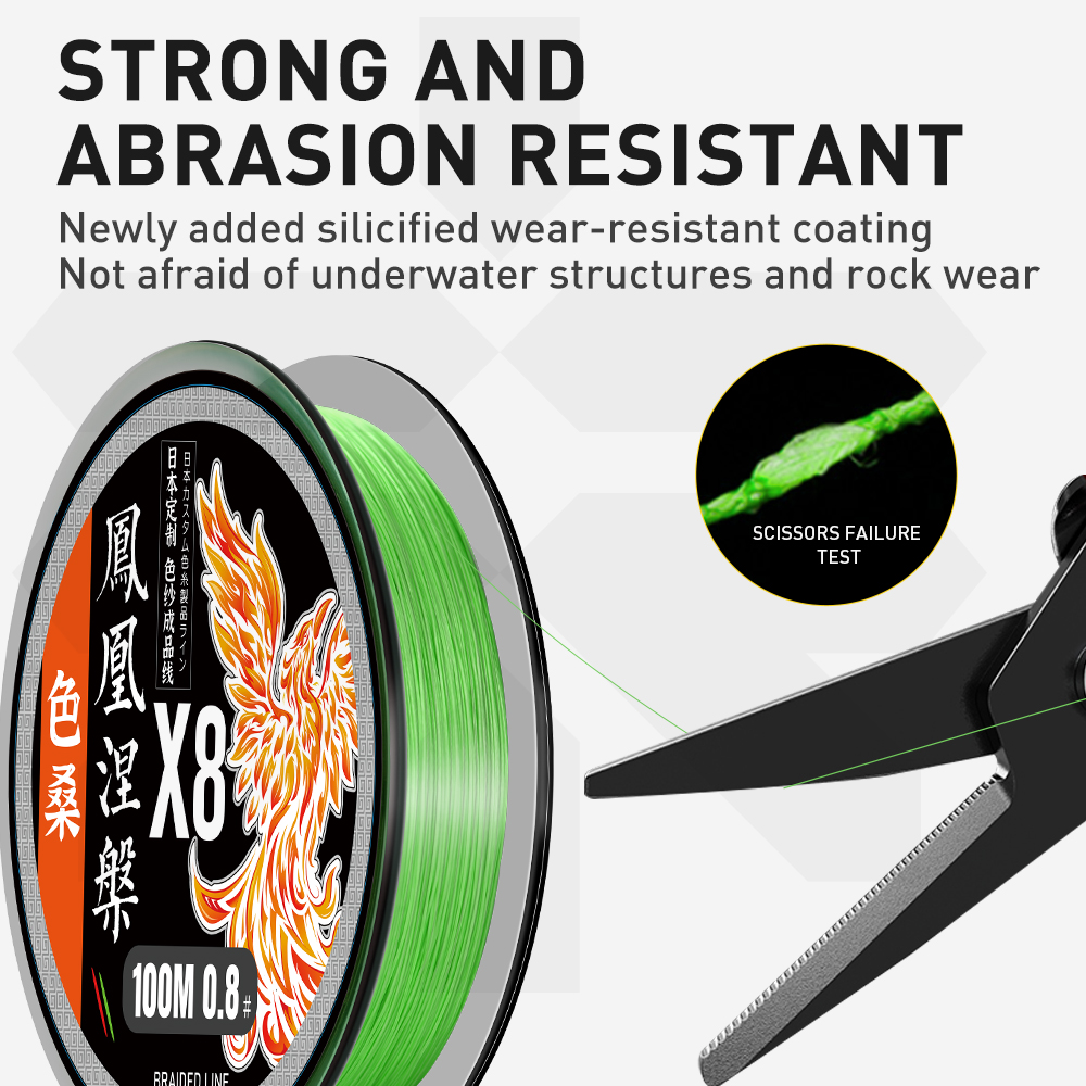 ZUKIBO Phoenix 8 Strand PE Bra - Ice Fishing Line บทวิจารณ์และราคา
