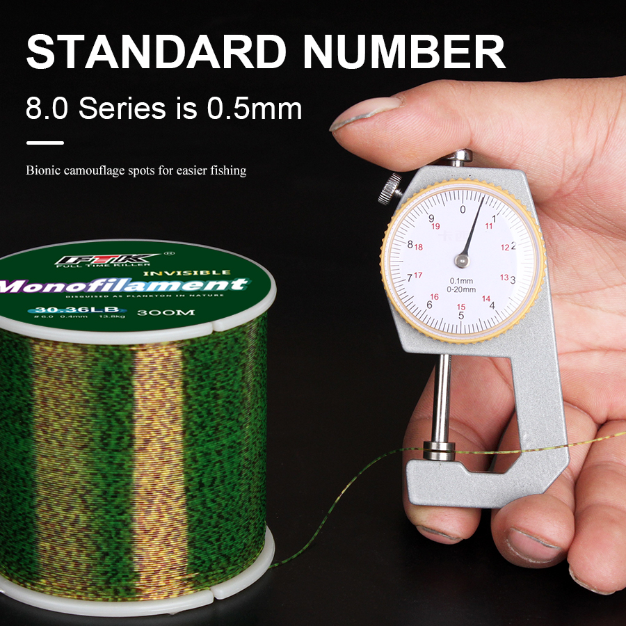 FTK 300m Invisible Fishing Lin - Ice Fishing Line บทวิจารณ์และราคา