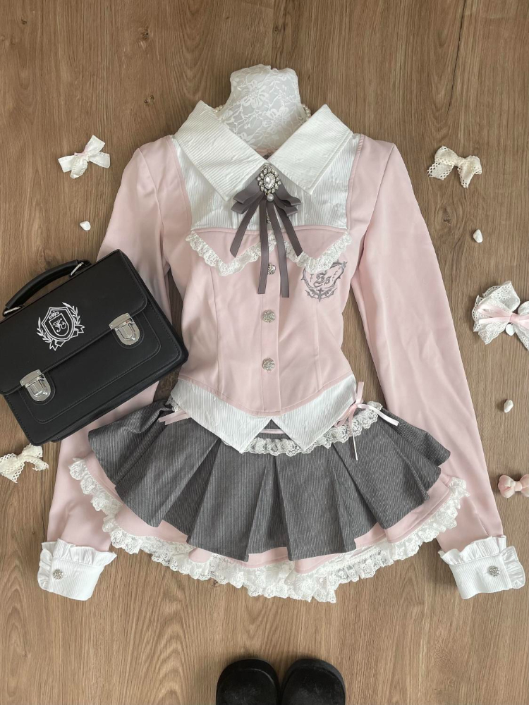 Spring Y2K Princess Outfits Wo - Fly Line บทวิจารณ์และราคา