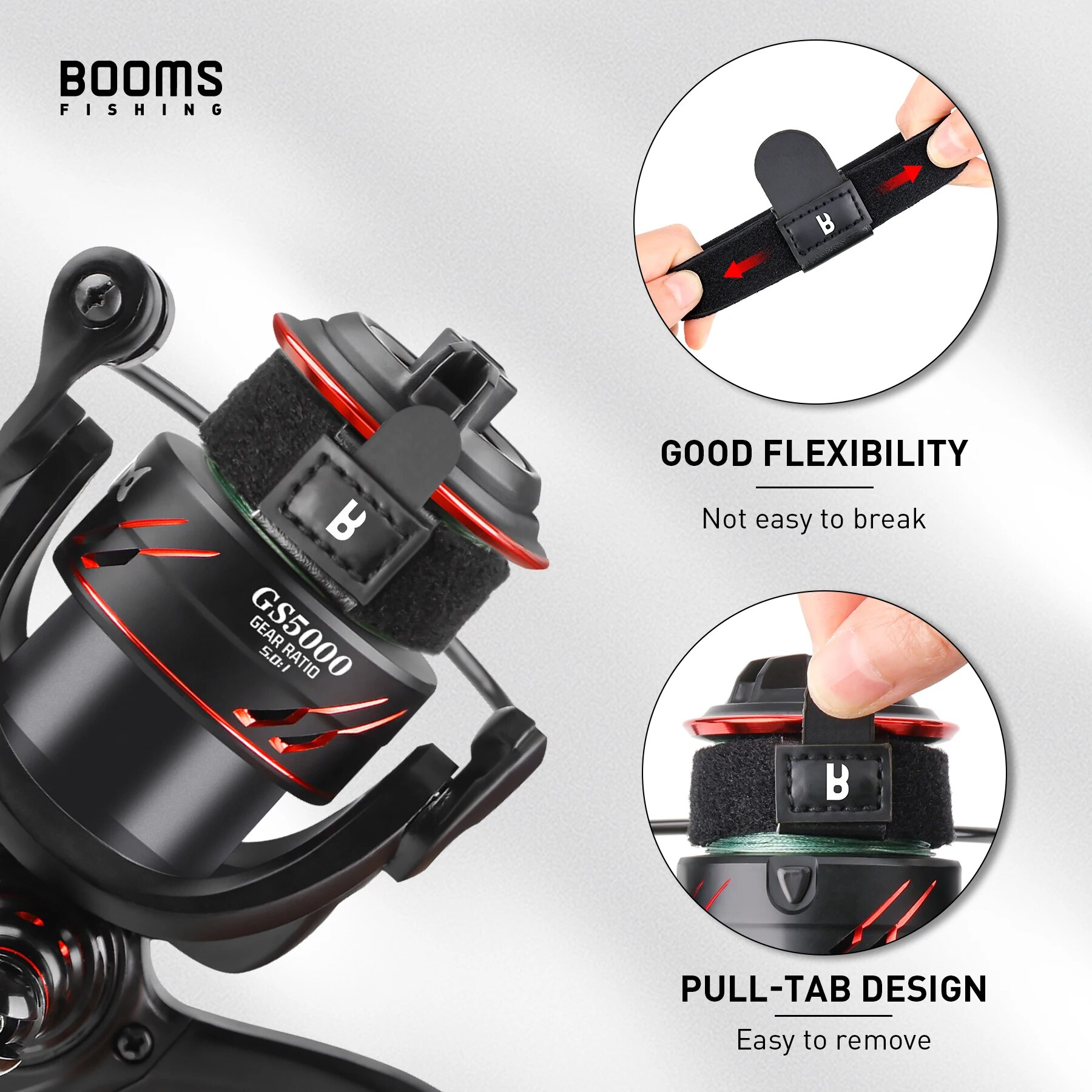 Booms Fishing SB1 4Pcs Spinnin - Fishing Line Box บทวิจารณ์และราคา